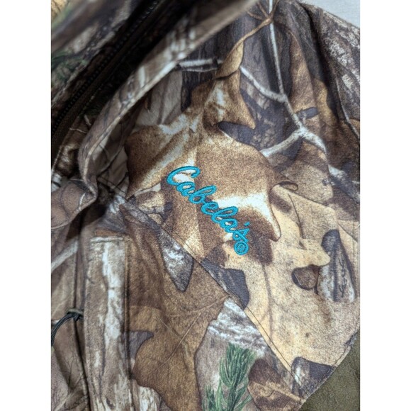Cabela's Outfit Her Dry Plus Camo Hunting Hooded Coat & Jacket Layer Size SMALL - Picture 12 of 16